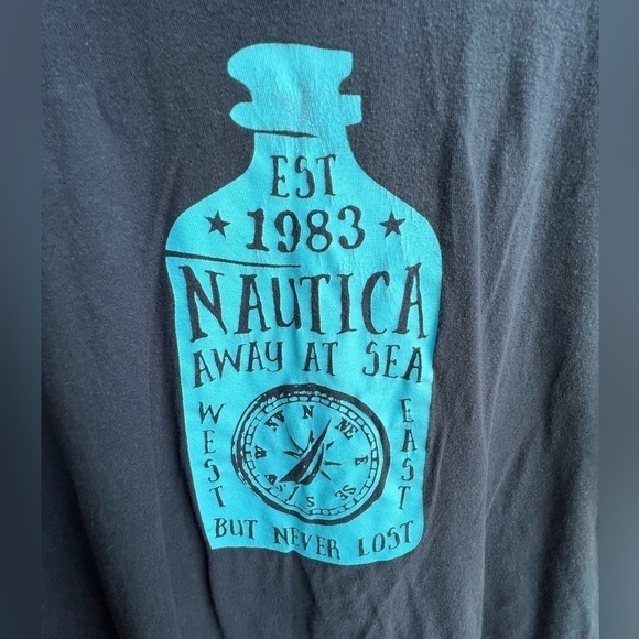 nautica Men’s T-shirt Blue Sz Medium - Picture 4 of 4